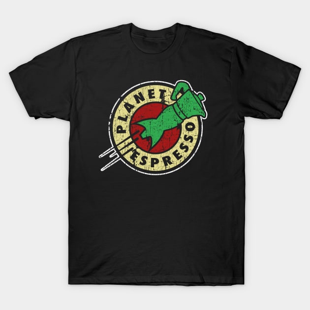 Planet Espresso T-Shirt by WizzKid